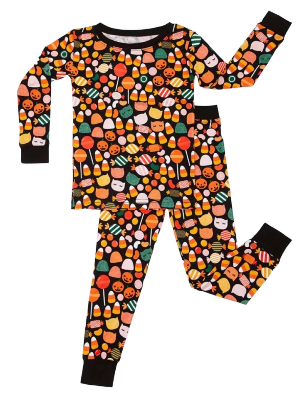 Little Sleepies Spooky Sweets Halloween Pajama Set Toddler 12-18 months